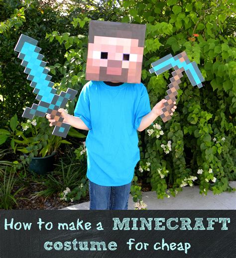 Diy Minecraft Costume Printable