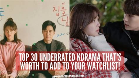30 Best Underrated Kdrama Thats Worth To Watch In 2022
