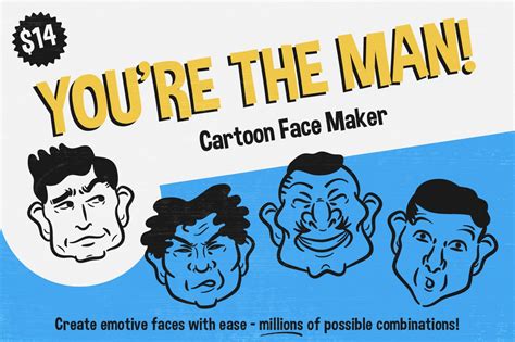 Cartoon Face Maker ~ Illustrations ~ Creative Market