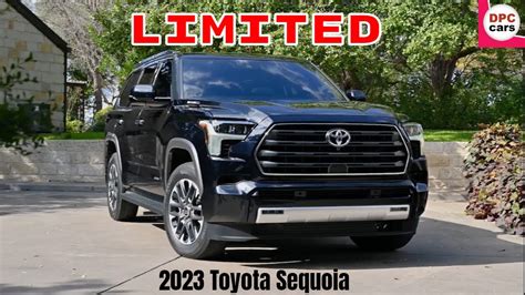 2023 Toyota Sequoia Limited Revealed