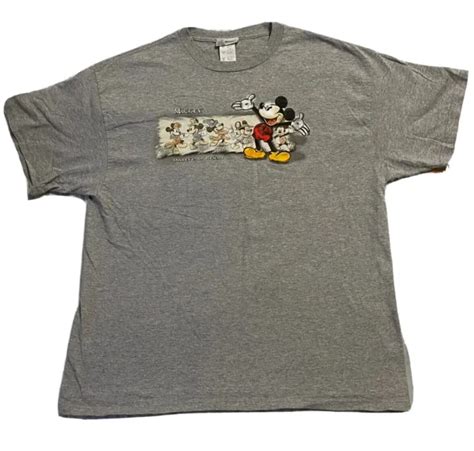 Disney Store Resort Mickey Mouse Through The Years T Shirt Size Xl 11