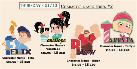 Character Names Series 2 Cast Member Pins Disney Pins Blog