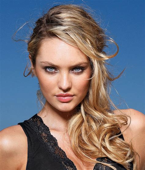 Candice Swanepoel Blonde Hairstyle Celebrity Hair Cuts