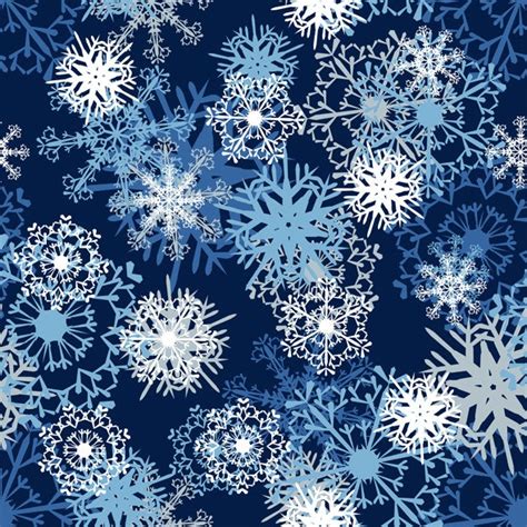 Seamless Snowflake Pattern By Angelp Graphicriver