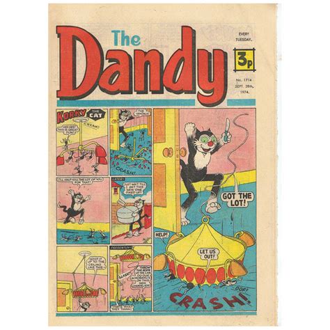 28th September 1974 Buy Now The Dandy Comic Issue 1714