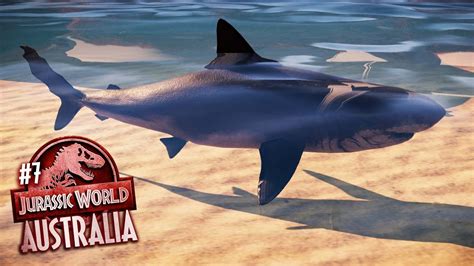 Megalodon Is Here Jurassic World Australia Park Build Jurassic World Evolution Mods Youtube