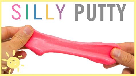 Youll Love This Diy For Silly Putty This Homemade Version Is Even