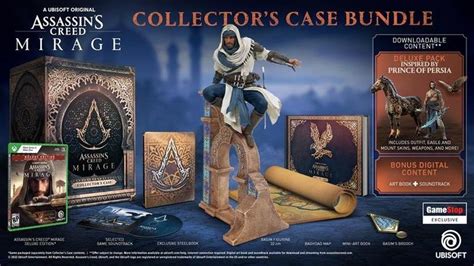 Assassin’s Creed Mirage Collector’s Case Bundle Gamestop Exclusive Xbox One And Xbox Series X S