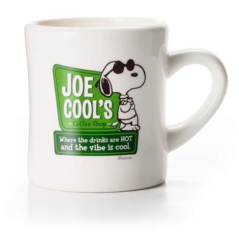 Hallmark Peanuts Joe Cools Coffee Shop Mug 1paj4654