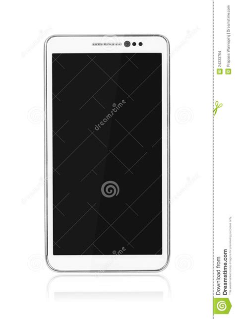 White Smart Phone Pda Stock Photo Image Of Modern Wireless 24333764