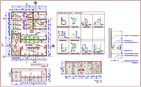 Sanitary Design View Of Conference Building Plan Dwg File Cadbull