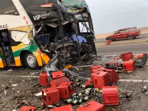 Áncash Accidente En La Carretera Panamericana Norte Deja Un Muerto Y