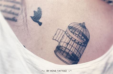 Beautifully Decorated Bird Cage White Bird Tattoos Bird Tattoos Arm