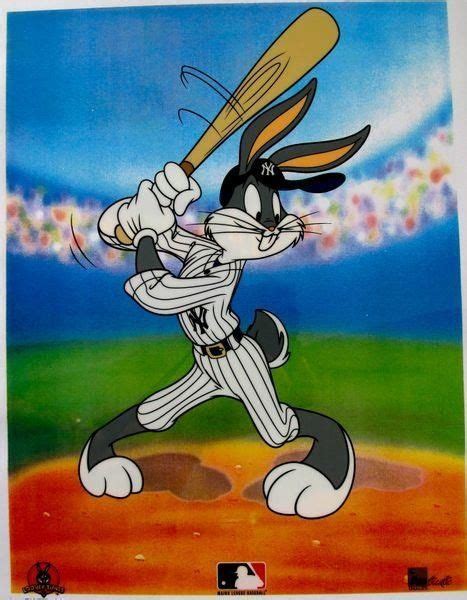 Yankees Bugs Bunny Classic Cartoon Character