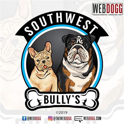 Do your research before you choose a dog. Breeder Logo Design for Southwest Bully's - French Bulldog ...
