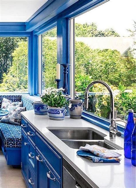 Pin By Creative Space Solution On Just Blue Kitchen Design Color