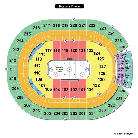Seating Chart For Rogers Centre