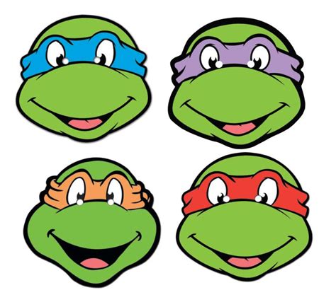 Ninja Turtle Printable Mask Clipart Best
