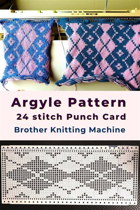 brother knitting machine machine knitting free pattern download the argyle fair isle