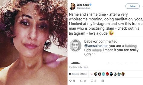 Loose Womens Saira Khan Is Trolled By Muslim On Instagram
