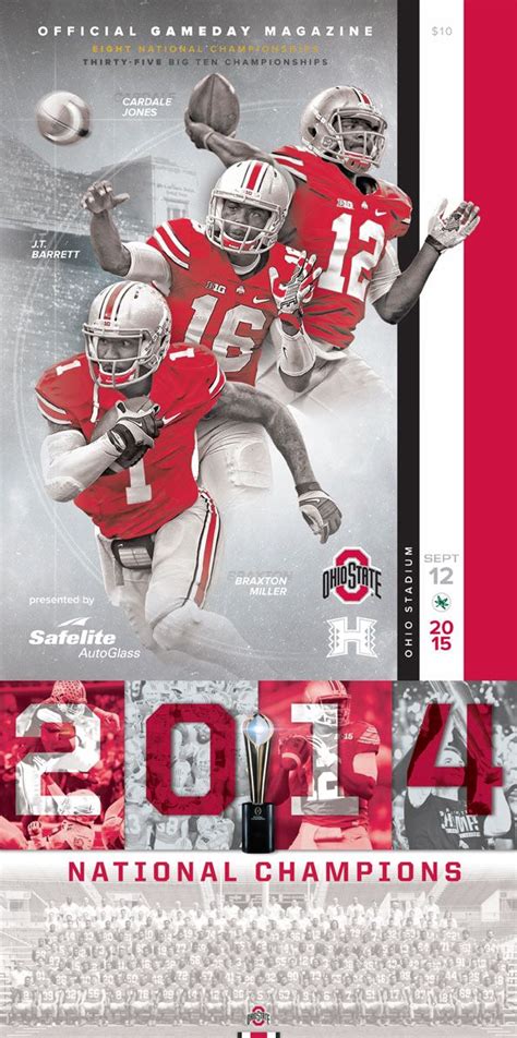 A Limited Edition Collectible 2014 Ohio State Buckeyes Football