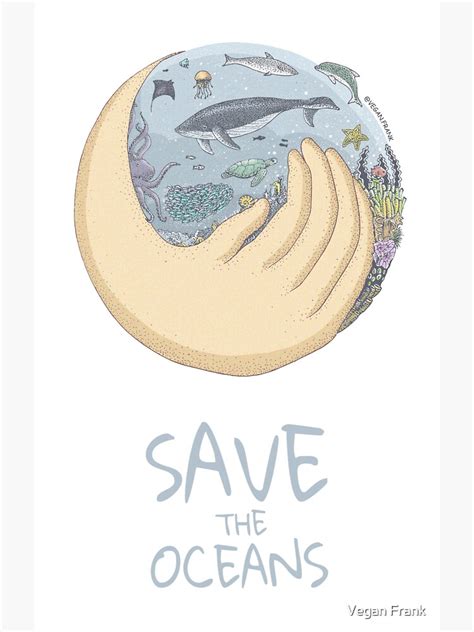 Save The Oceans Sticker For Sale By Grillo Franko Redbubble