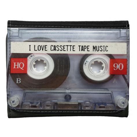 Personalized Music Cassette Tape Wallets Zazzle