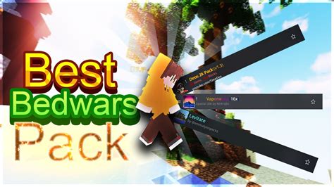 The Best Bedwars Packhypixel Bedwars Youtube