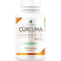 Bioroots Curcuma Turmeric 600Mg C 120 Amazon Com Br