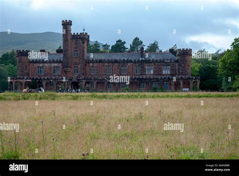 The Magnificent 19th Century Kinloch Castle Isle Of Rum Stock Photo Alamy