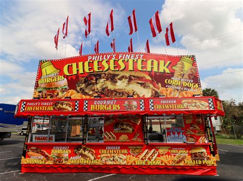 Sausage Cheesesteak Dreamland Amusements