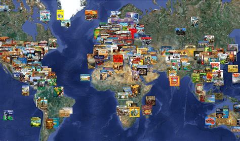 World Map Of Board Games Rpggeek