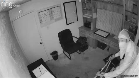 Thief Caught On Camera Breaking Into Womens Recovery Home Stealing