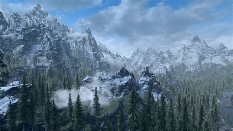 Majestic Mountains At Skyrim Special Edition Nexus Mods And Community