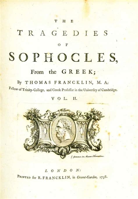 The Tragedies Of Sophocles Wythepedia The George Wythe Encyclopedia