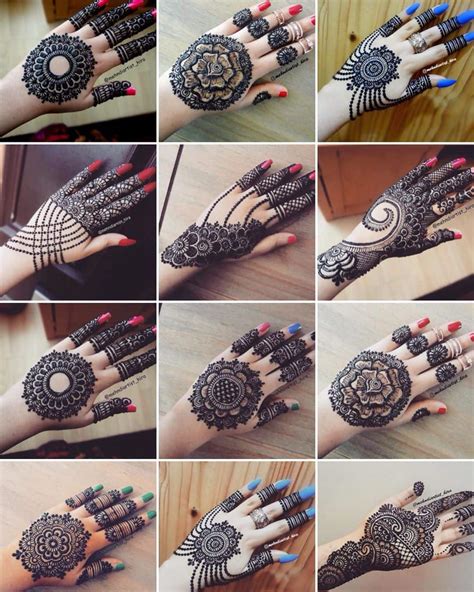 34 Simple Mehndi Designs For Hands Step By Step Images Kenya News