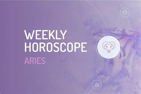 Aries Weekly Horoscope Your Astrology Forecast By Wemystic