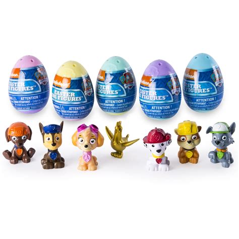 Paw Patrol Easter Mini Figures Blind Pack Colors And Styles Vary