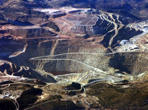 Chino Copper Mine Santa Rita Copper Mine New Mexico Usa