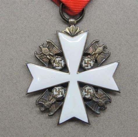 German Eagle Order Medal With Swords Original German Militaria