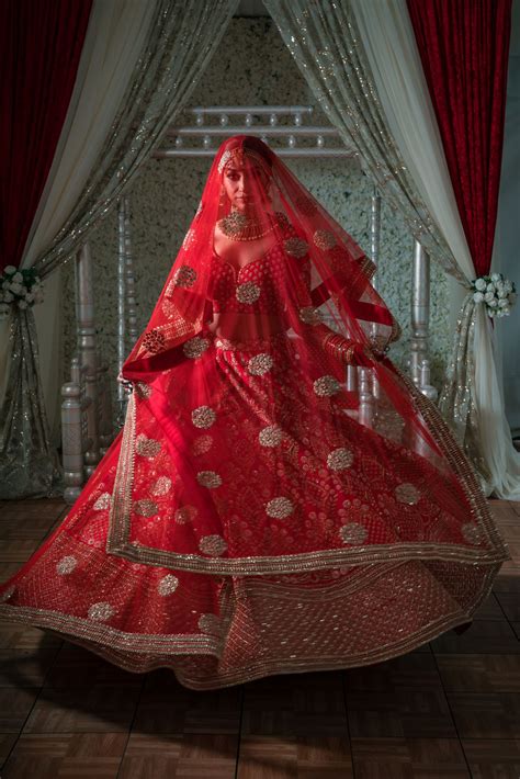 Dreamy Sikh Wedding With The Bride In A Timeless Red Lehenga Wedmegood