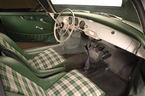 Emory Outlaw Porsche 356a Green Interiors Car Interiors Porsche 356a