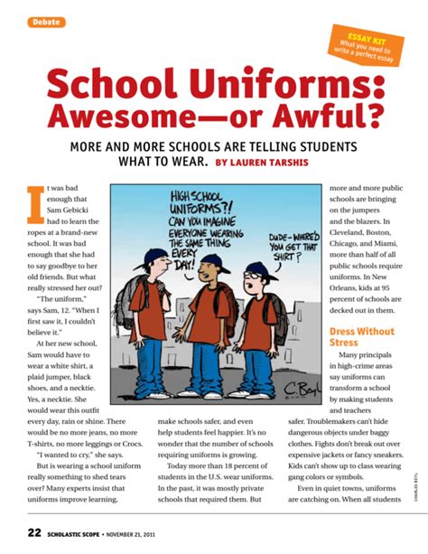 Reasons Why There Should Be No School Uniforms Why Students Should