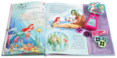 Disney Princess Movie Theater Storybook And Movie Projector Book By