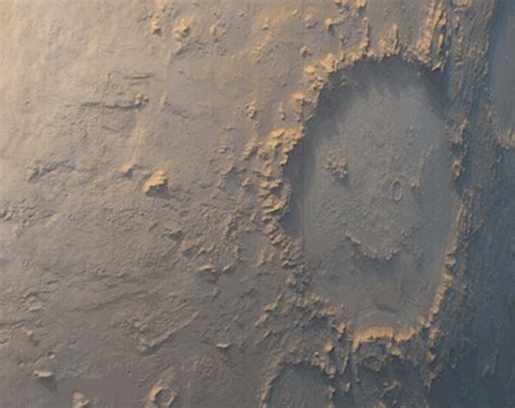 Apod March 15 1999 Happy Face Crater On Mars