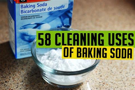 58 Cleaning Uses Of Baking Soda
