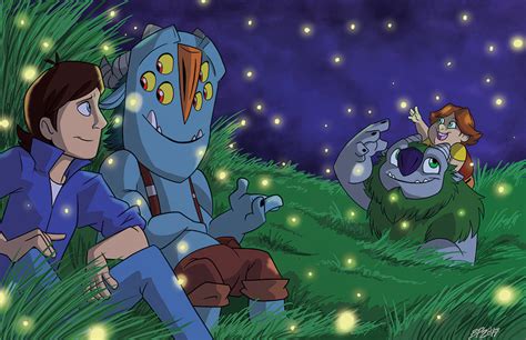 Trollhunters: Fireflies by bayepaye on DeviantArt Once in a while, i need to make some fanart.
