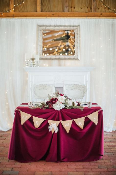 20 Fall Wedding Reception Sweetheart Table Ideas Randr
