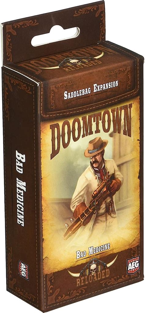 Aeg Doomtown Reloaded Bad Medicine Board Game Toys And Games