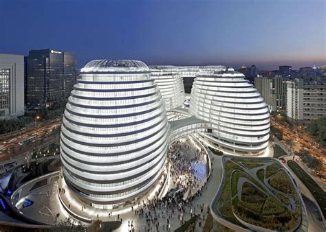 Galaxy Soho Complex In Beijing By Zaha Hadid Video Jebiga Design